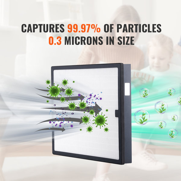 VEVOR Universal HEPA Filter for Air Purifier Wayfair